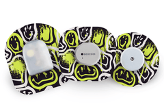 Graffiti Smiles Patch for Freestyle Libre 2 diabetes supplies and insulin pumps