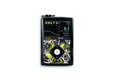 Graffiti Smiles Sticker for Novopen 4, 5, 6, or Echo diabetes supplies and insulin pumps