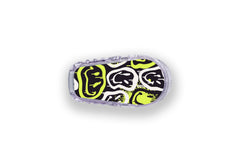 Graffiti Smiles Sticker for Novopen 4, 5, 6, or Echo diabetes supplies and insulin pumps