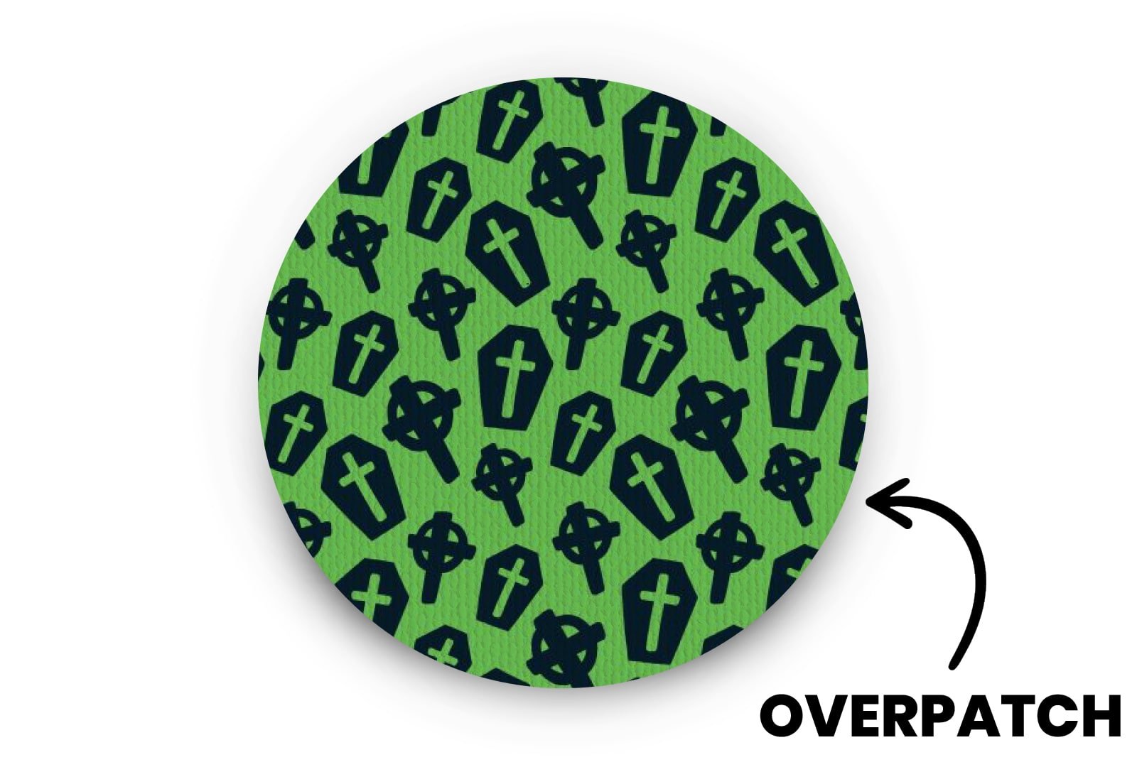 Graveyard Patch - Overpatches for Single diabetes supplies and insulin pumps