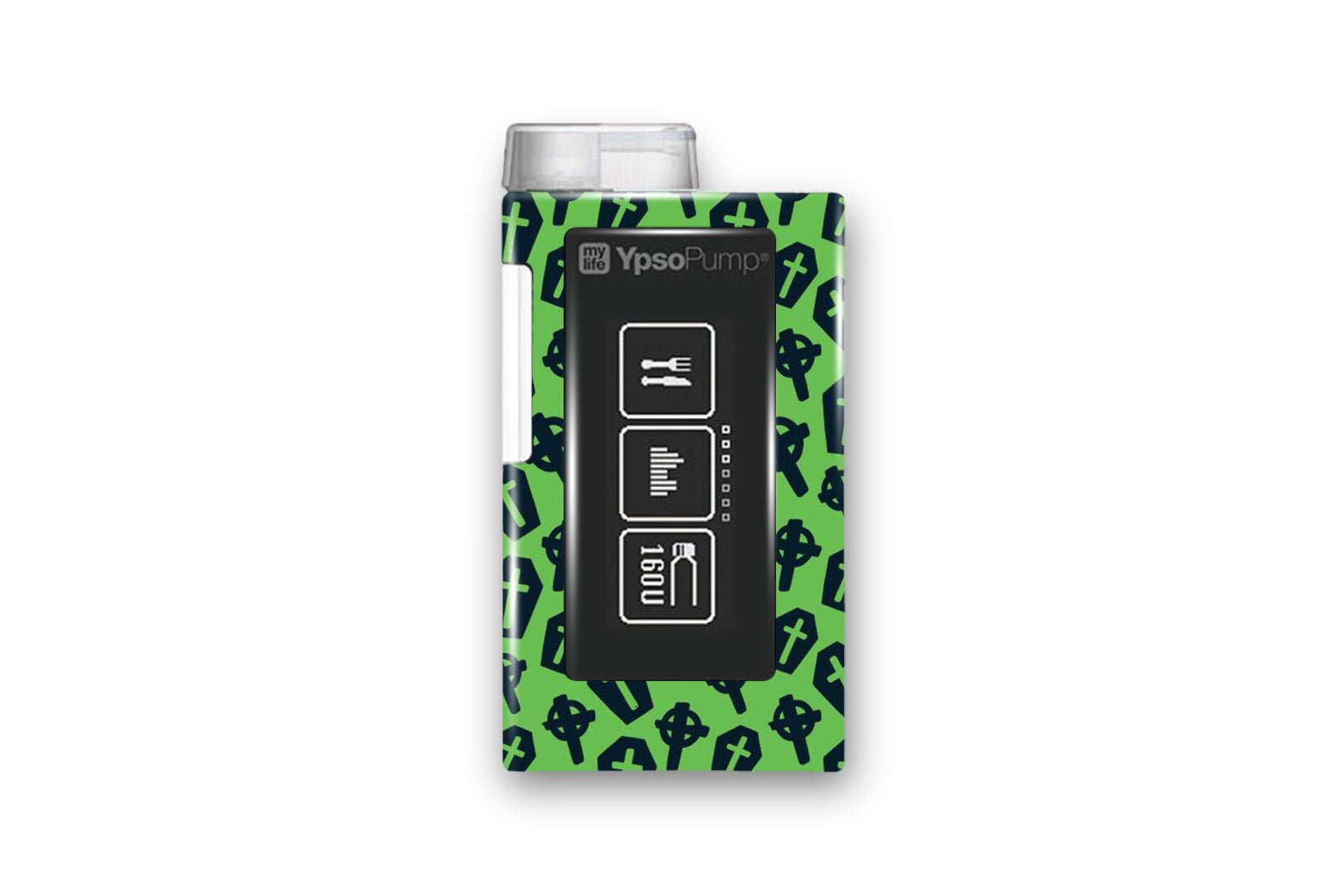Graveyard Sticker for Omnipod 4 & 5 Pump diabetes supplies and insulin pumps