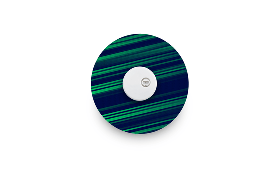 Green Dash Patch - Libre 3 for Single diabetes supplies and insulin pumps