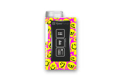 Happy Sticker for Novopen 4, 5, 6, or Echo diabetes supplies and insulin pumps