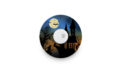 Haunted House Patch for Freestyle Libre 3 diabetes supplies and insulin pumps