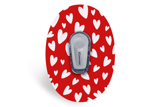 Heart Throb Patch - Dexcom G6 / One for Single diabetes supplies and insulin pumps