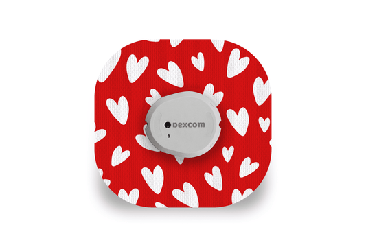 Heart Throb Patch - Dexcom G7 / One+ for Single diabetes supplies and insulin pumps