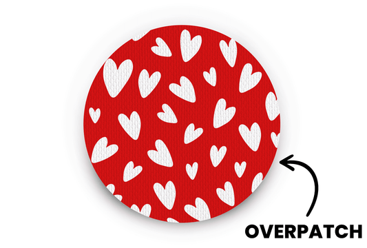Heart Throb Patch - Overpatches for Single diabetes supplies and insulin pumps