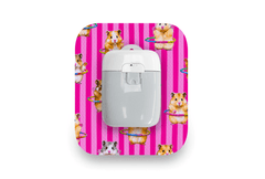 Hula Hamsters Patch for TouchCare® Nano 200U pump diabetes supplies and insulin pumps