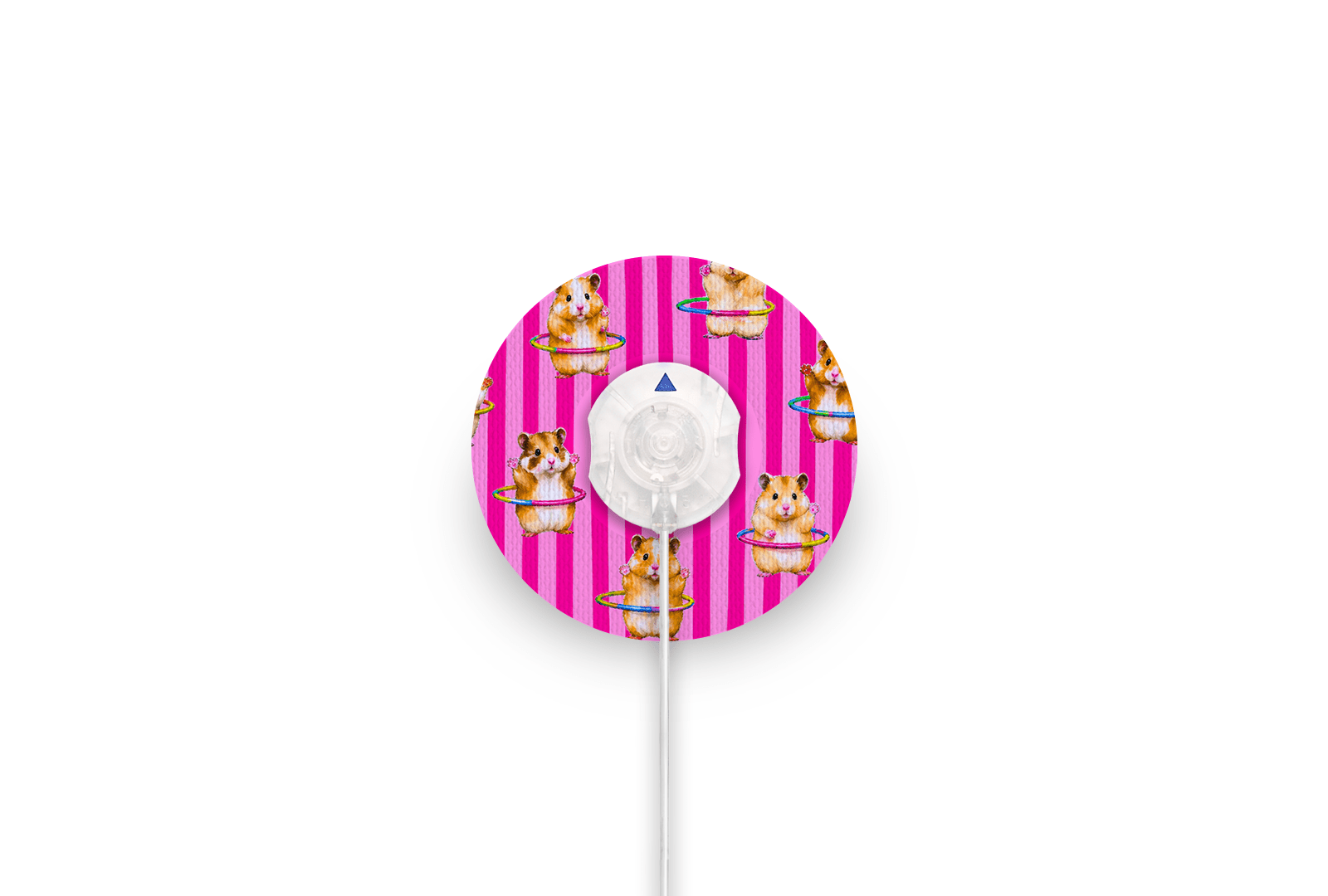 Hula Hamsters Patch for Minimed QuickSet diabetes supplies and insulin pumps