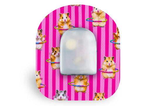 Hula Hamsters-Aufnäher – Für Omnipod® für Diabetesbedarf und Insulinpumpen