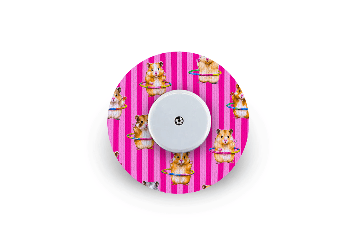 Hula Hamsters Patch - Freestyle Libre for Single diabetes supplies and insulin pumps