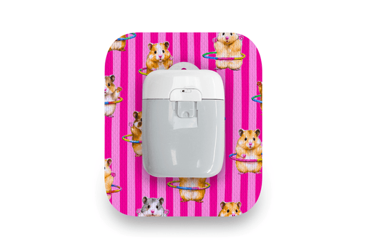 Hula Hamsters Patch - Medtrum Pump for Single diabetes supplies and insulin pumps