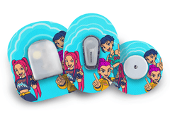 K Pop Hunters Patch for Freestyle Libre 2 diabetes supplies and insulin pumps