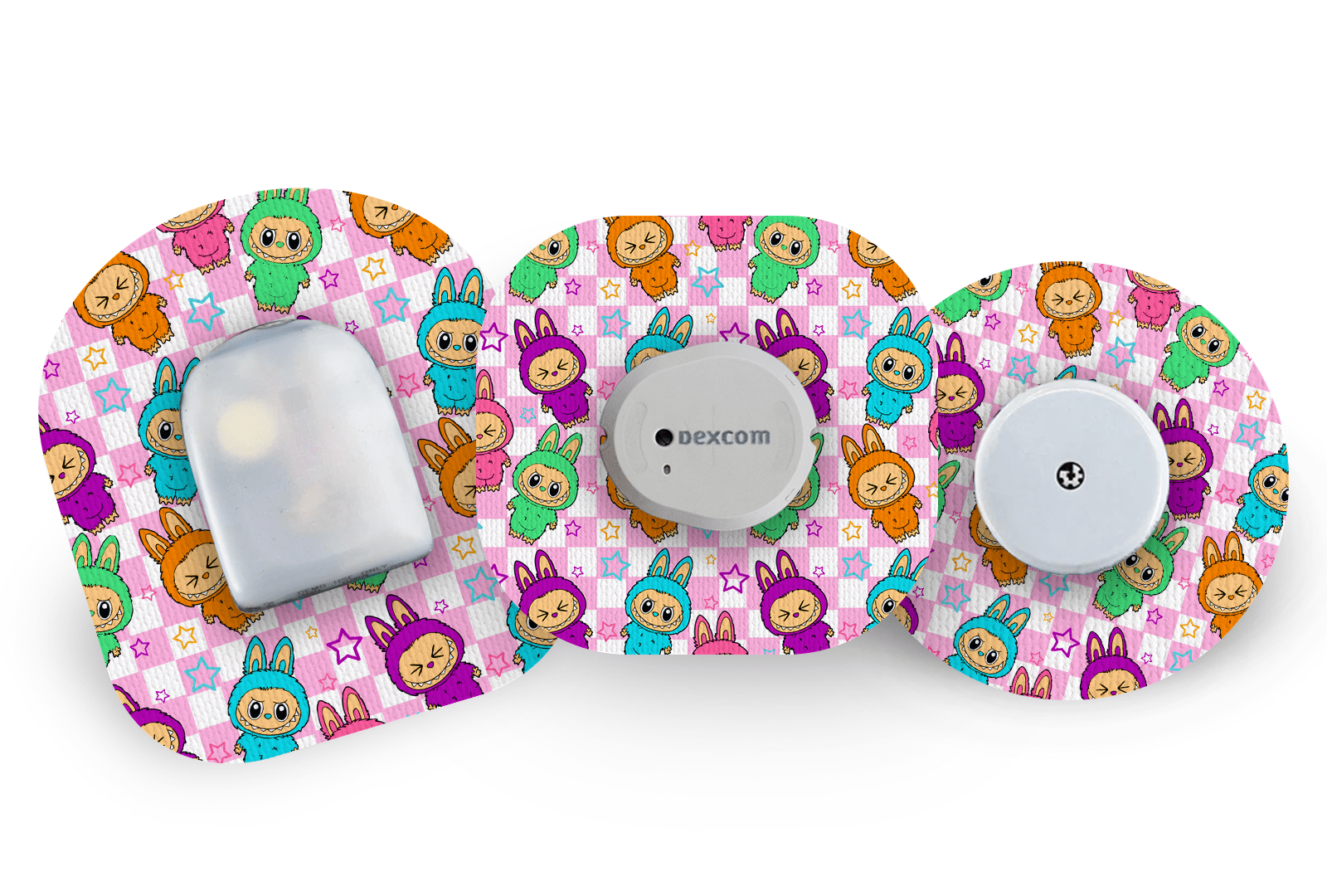 Labubu Patch for Freestyle Libre 2 diabetes supplies and insulin pumps