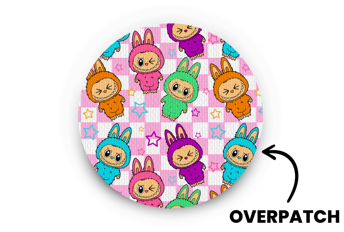 Labubu Patch - Overpatches for Single diabetes supplies and insulin pumps