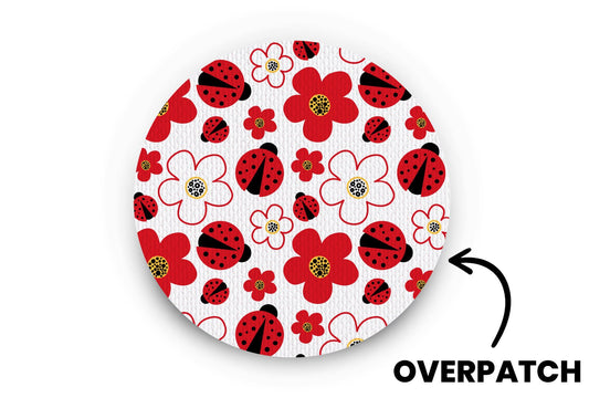 Lady Bird Patch - Overpatches for Single diabetes supplies and insulin pumps