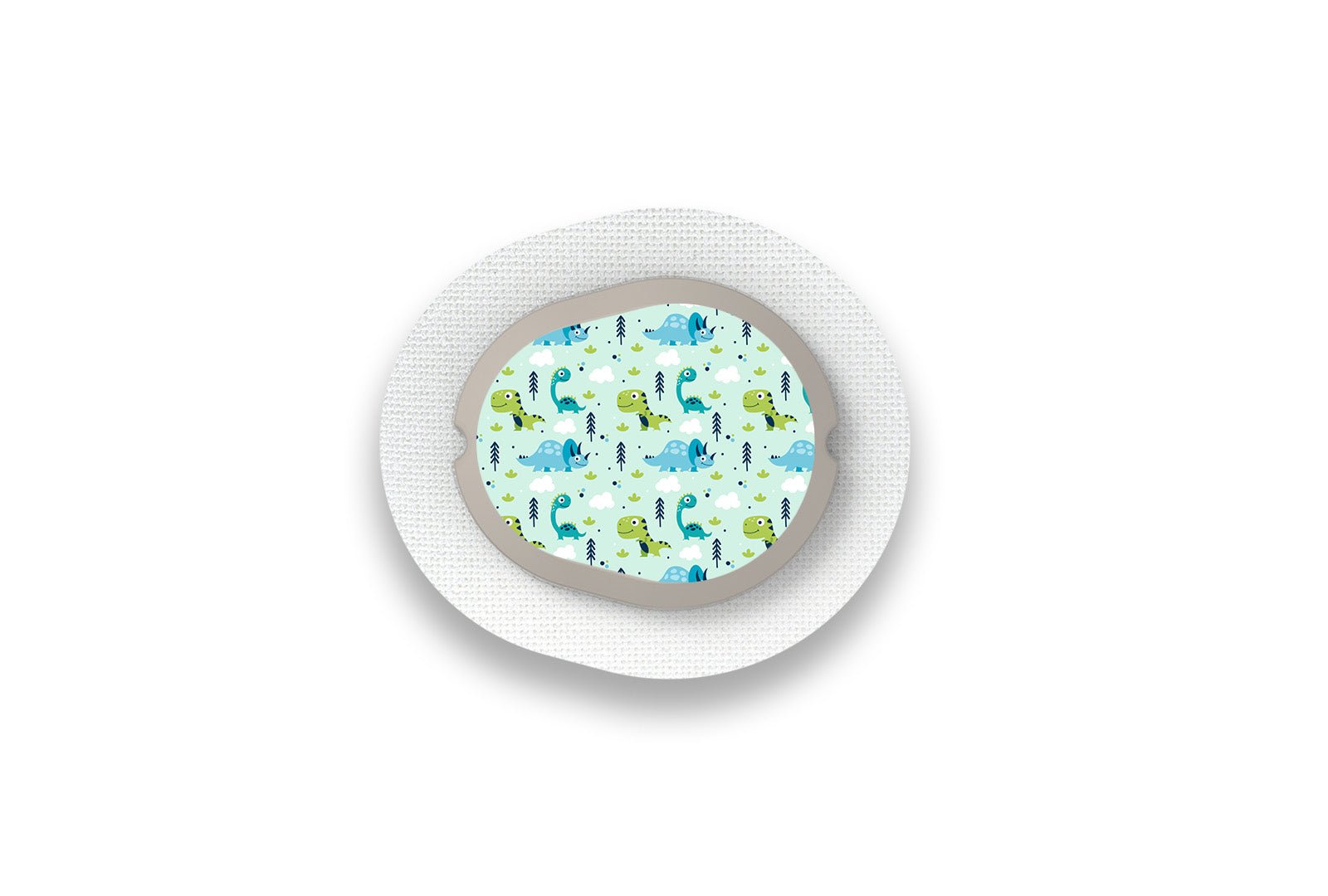 Light Dinosaurs Sticker for Dexcom G7 / One+ Sensor diabetes supplies and insulin pumps