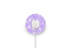 Lilac Bloom Patch - Minimed QuickSet for Single diabetes supplies and insulin pumps