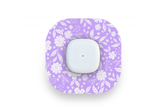 Lilac Bloom Patch - Simplera for Single diabetes supplies and insulin pumps