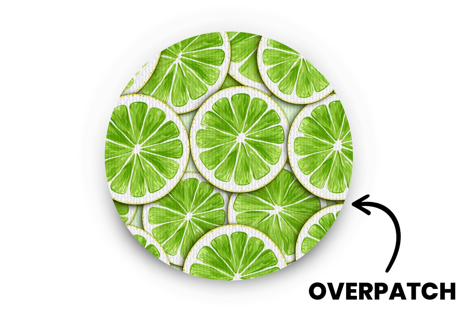 Lime Patch - Overpatches for Single diabetes supplies and insulin pumps