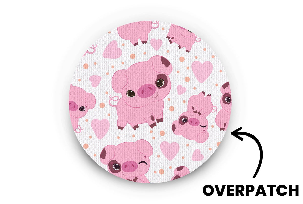 Little Pigs Patch - Overpatches for Single diabetes supplies and insulin pumps