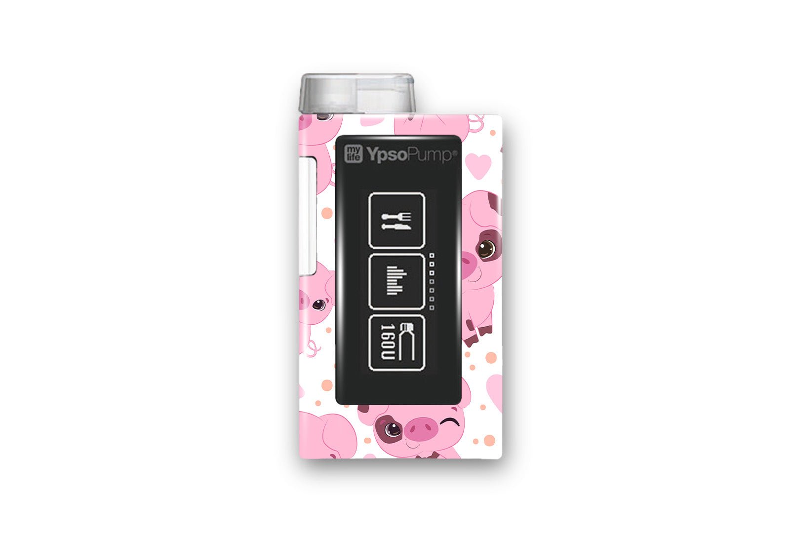 Little Pigs Sticker for Novopen 4, 5, 6, or Echo diabetes supplies and insulin pumps