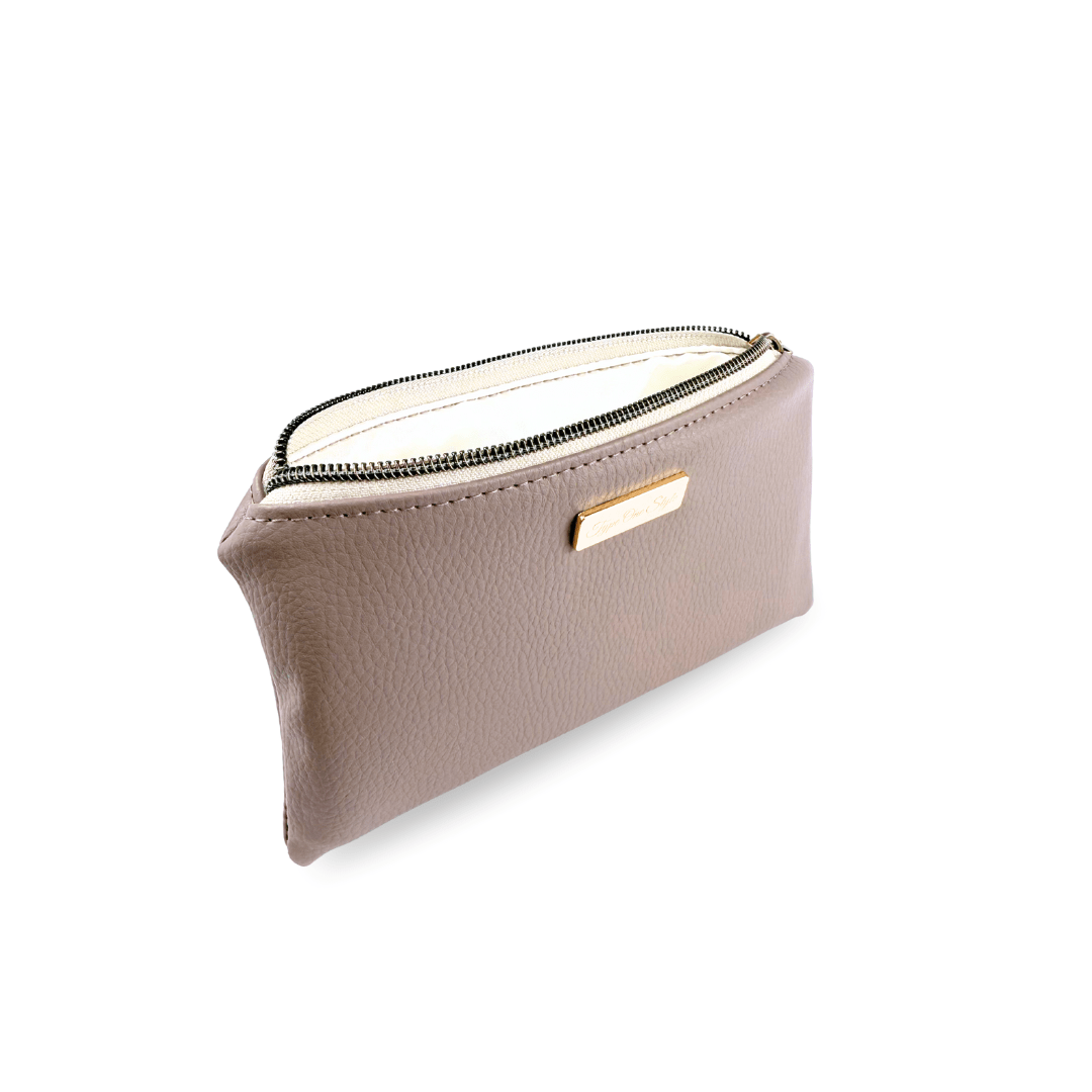 Luxury Pen Case - Chic Taupe for diabetes supplies and insulin pumps