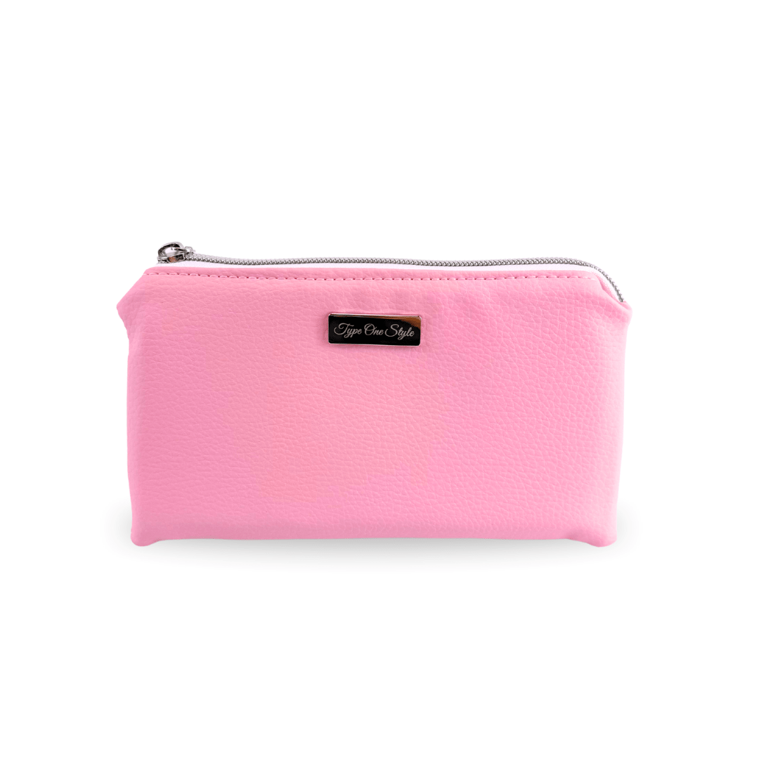 Luxury Pen Case - Cute Pink for diabetes supplies and insulin pumps