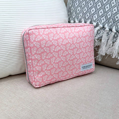 Luxury T1D Essentials Bags for Pretty in Pink diabetes supplies and insulin pumps