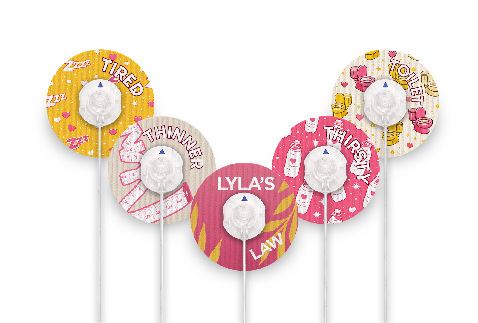 Lyla's Law Patch Pack for Minimed QuickSet diabetes supplies and insulin pumps