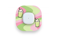 Matcha Latte Patch for Simplera diabetes supplies and insulin pumps