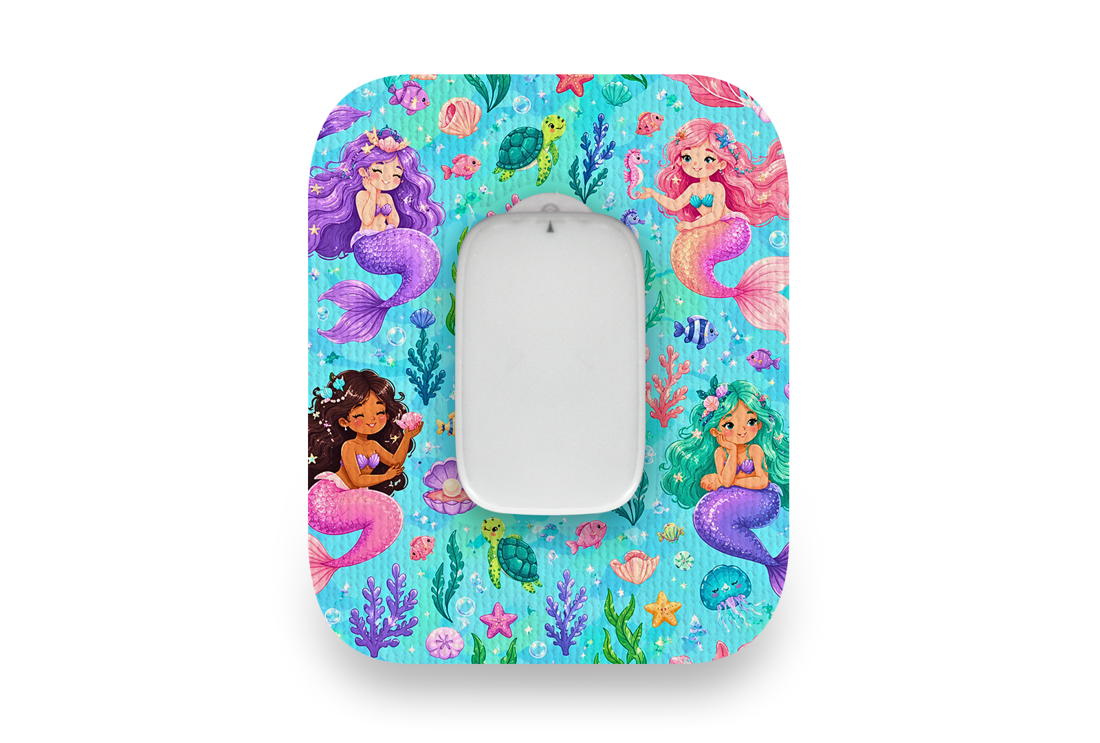 Mermaid Patch for TouchCare® Nano CGM diabetes supplies and insulin pumps