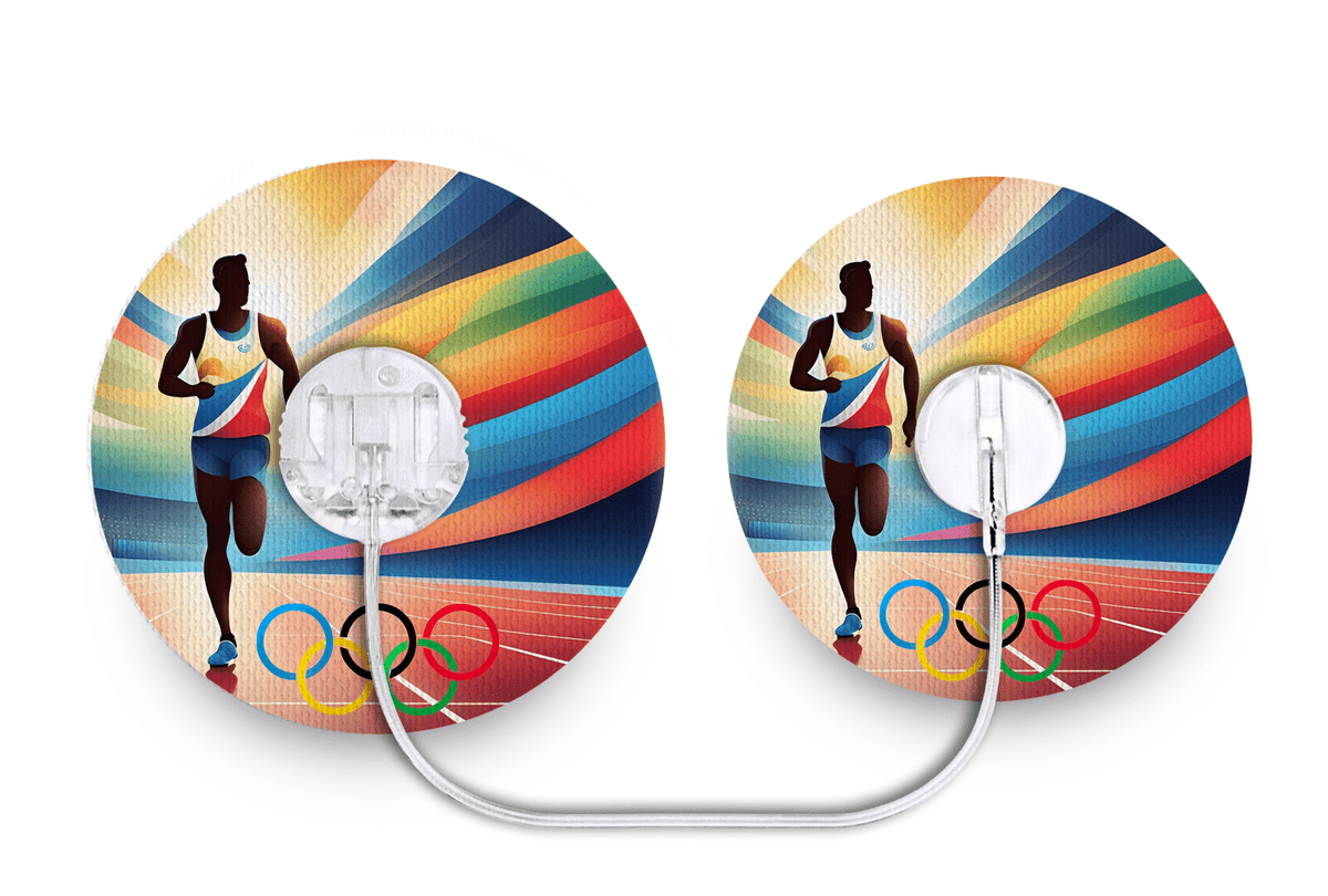 Olympic Patch - Tru - Steel for Single diabetes supplies and insulin pumps