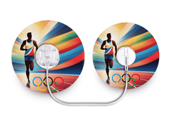 Olympic Patch - Tru - Steel for Single diabetes supplies and insulin pumps