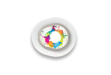  Paint Splash Sticker - Dexcom G7 for diabetes supplies and insulin pumps