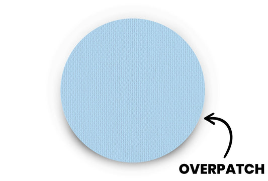 Pastel Blue Patch - Overpatches for Single diabetes supplies and insulin pumps