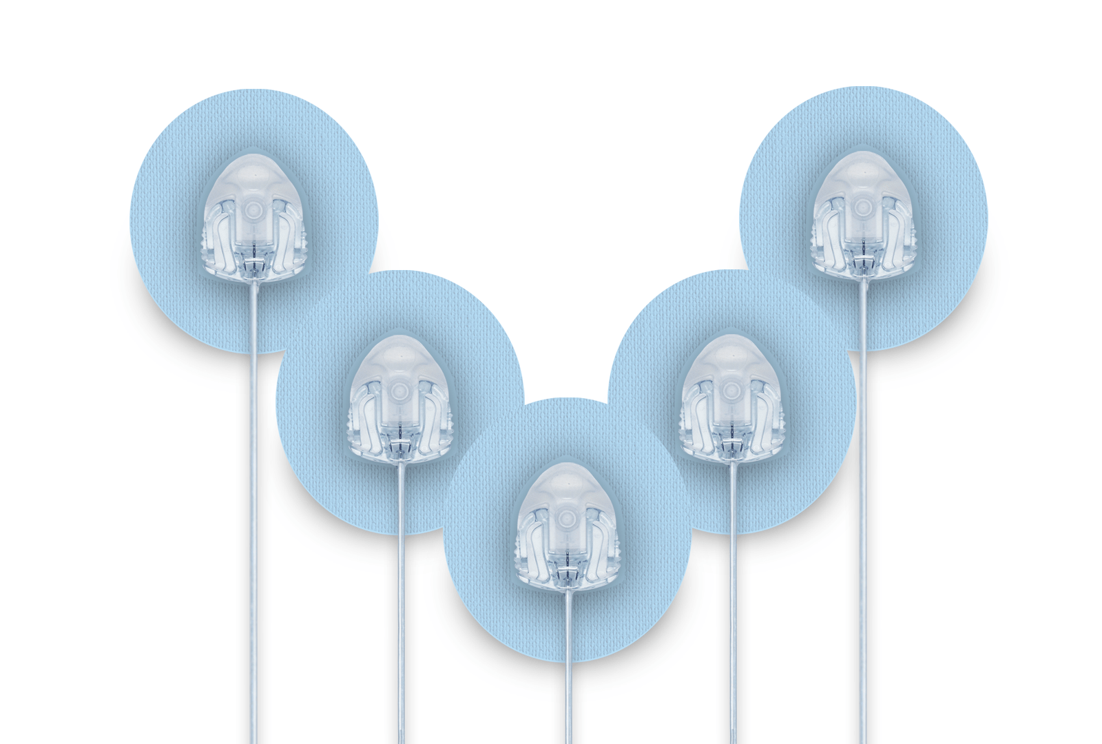 Pastel Blue Patch Pack for Autosoft 90 diabetes supplies and insulin pumps