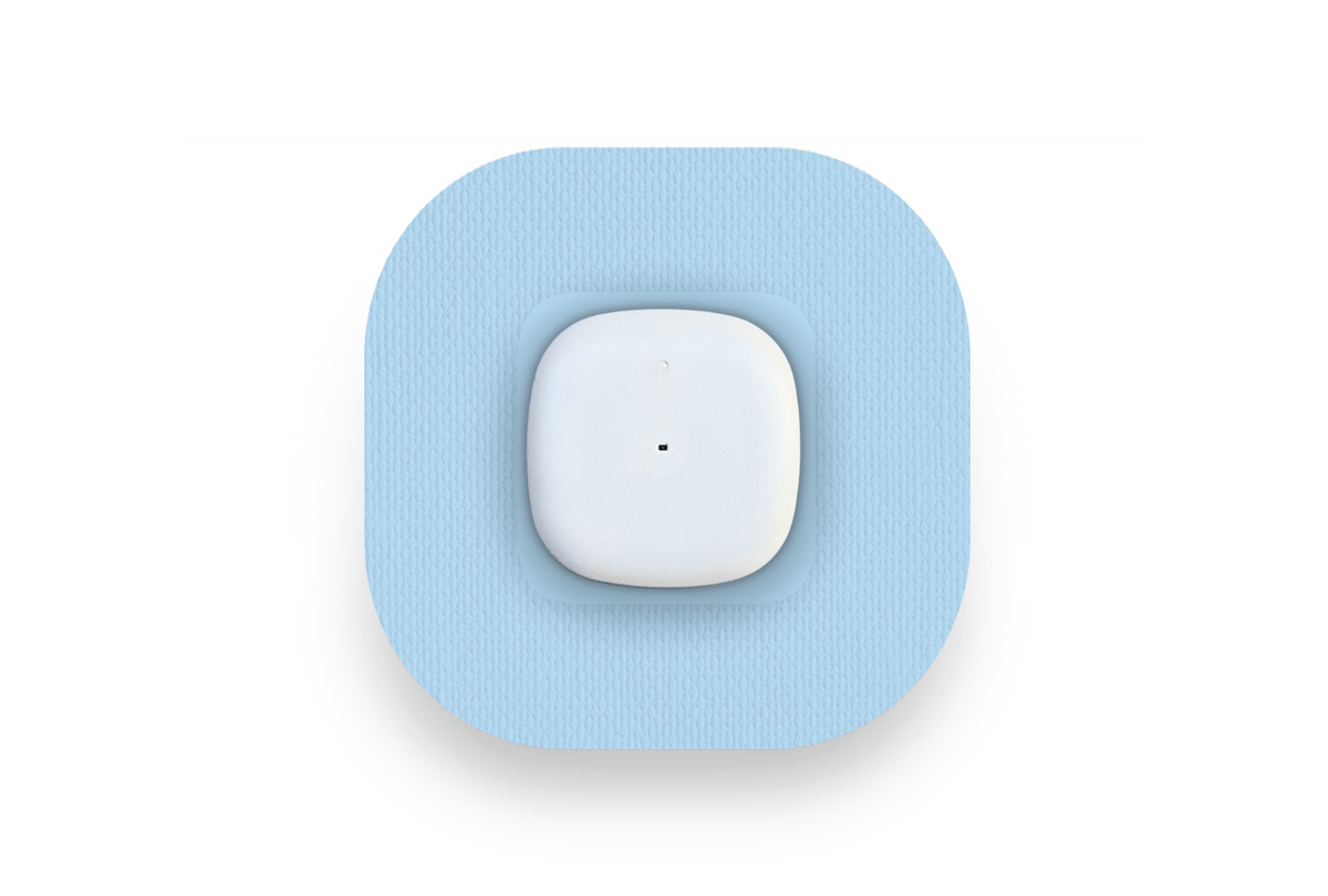 Pastel Blue Patch - Simplera for Single diabetes supplies and insulin pumps
