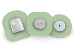 Pastel Green Patch for Freestyle Libre 2 diabetes supplies and insulin pumps