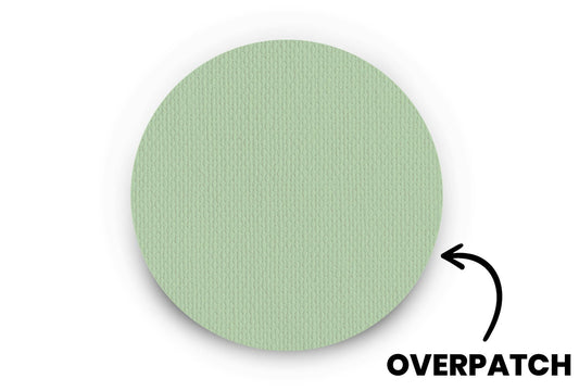 Pastel Green Patch - Overpatches for Single diabetes supplies and insulin pumps