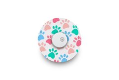 Pastel Paws Patch for Freestyle Libre 3 diabetes supplies and insulin pumps