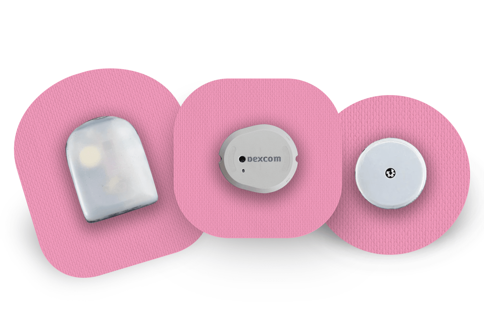 Pastel Pink Patch for Freestyle Libre 2 diabetes supplies and insulin pumps