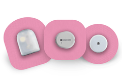 Pastel Pink Patch for Freestyle Libre 2 diabetes supplies and insulin pumps