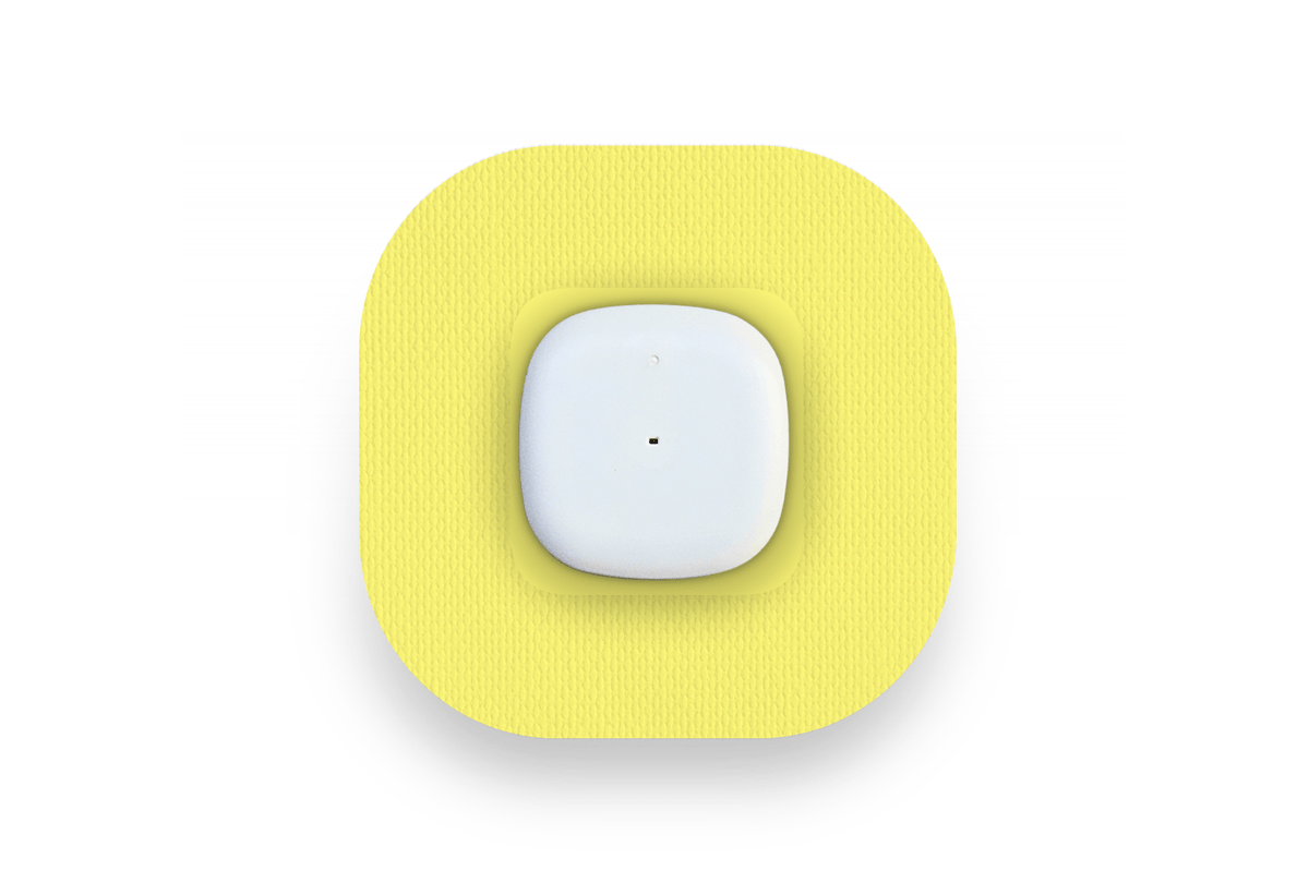 Yellow R Patch Shop Pastel Yellow Patch - Simplera today - Protect your CGM - Trusted ...