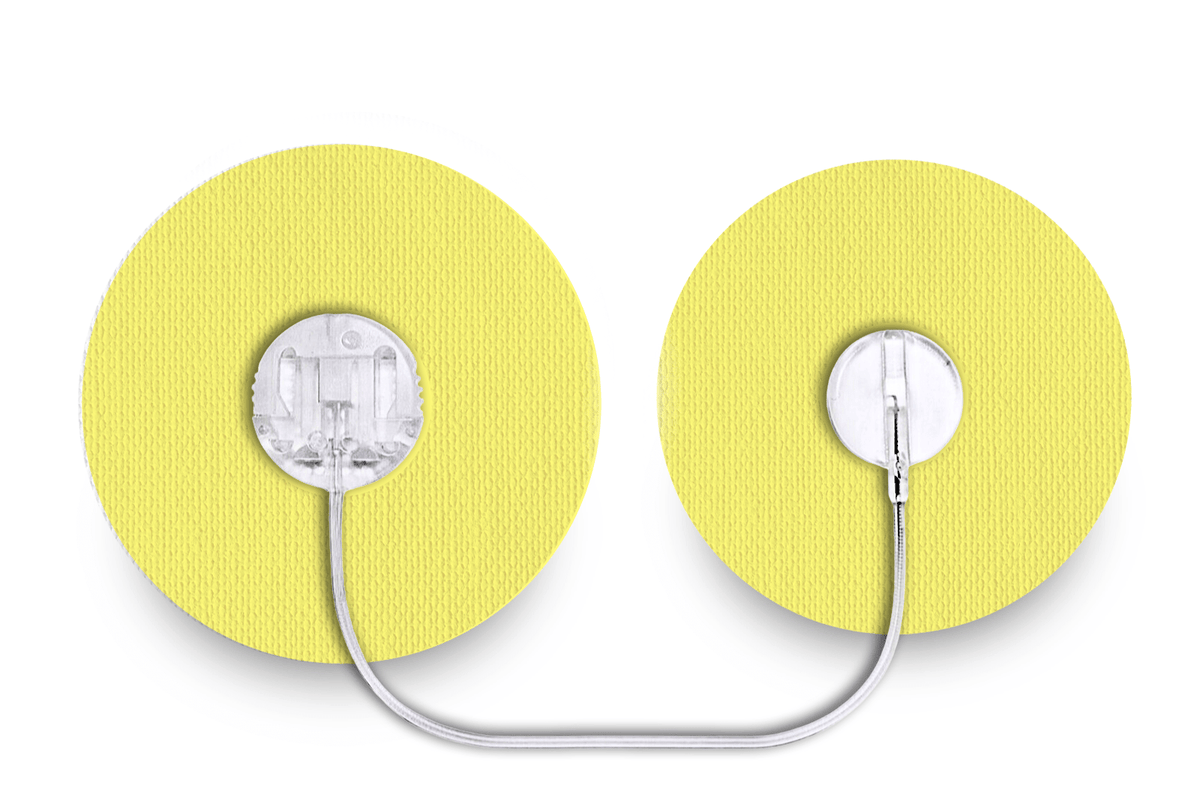 Yellow R Patch Shop Pastel Yellow Patch - Tru-Steel today - Protect your CGM - Trusted ...