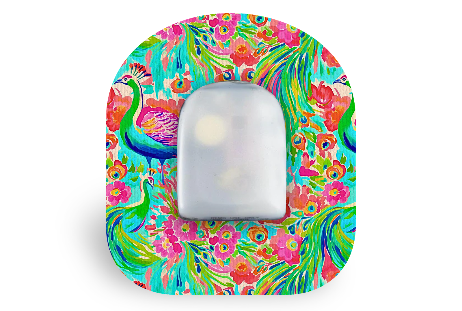 Peacock Patch for Omnipod diabetes supplies and insulin pumps