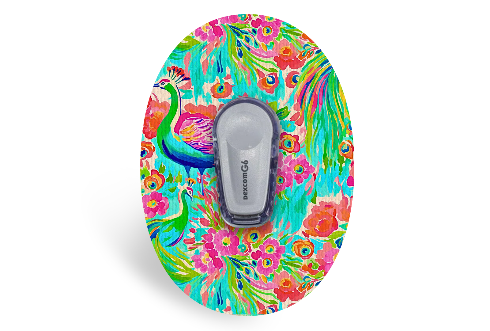 Peacock Patch for Dexcom G6 / One diabetes supplies and insulin pumps