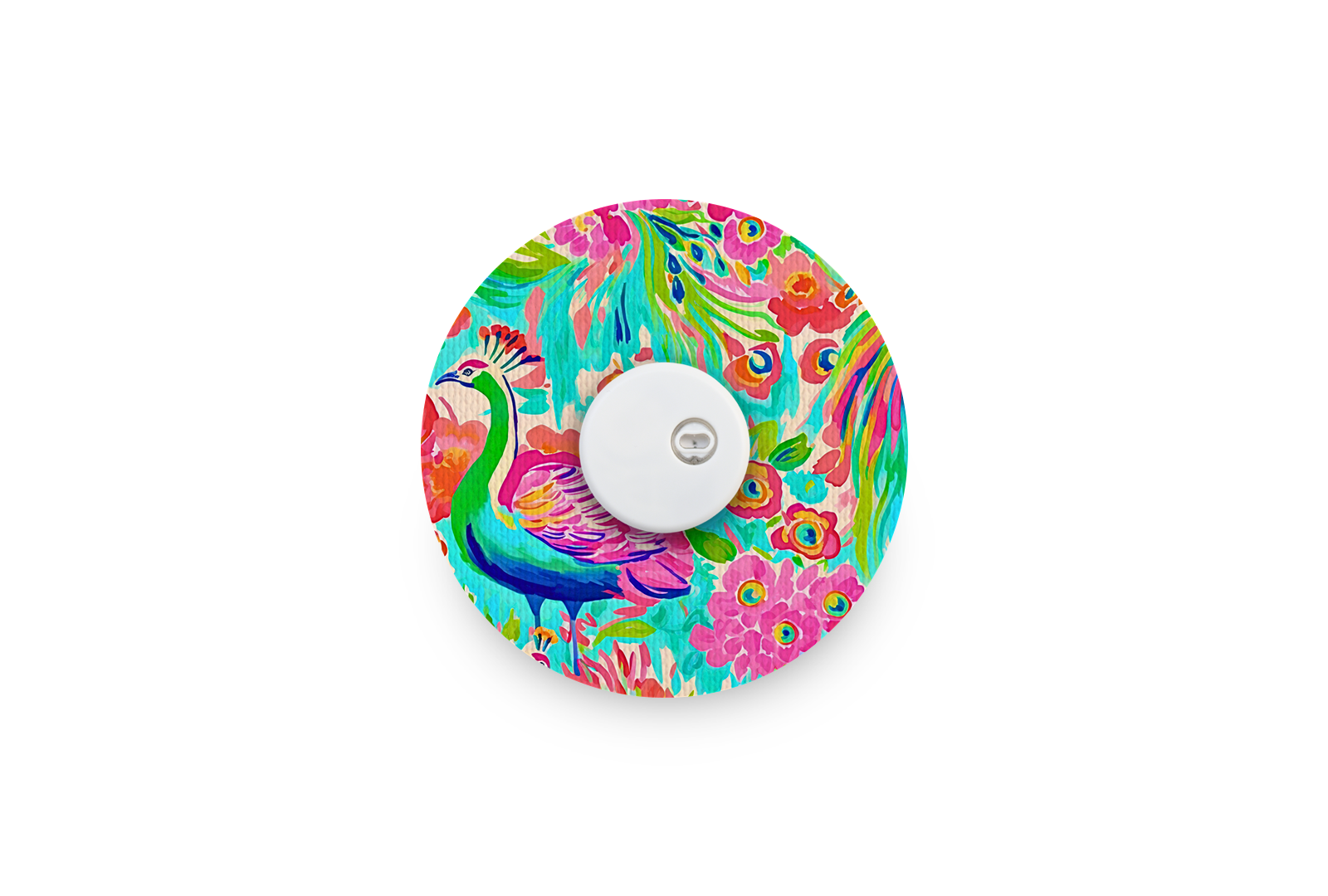 Peacock Patch for Freestyle Libre 3 diabetes supplies and insulin pumps