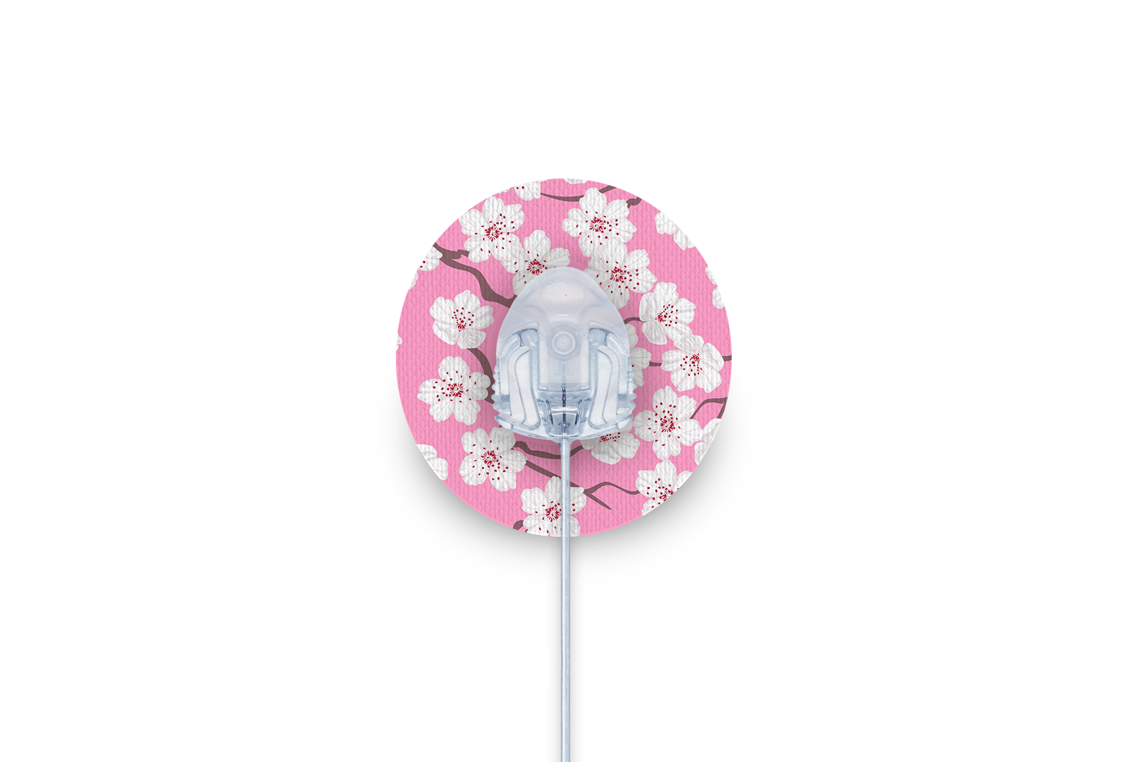Pink Blossom Patch - Autosoft 90 for Single diabetes supplies and insulin pumps