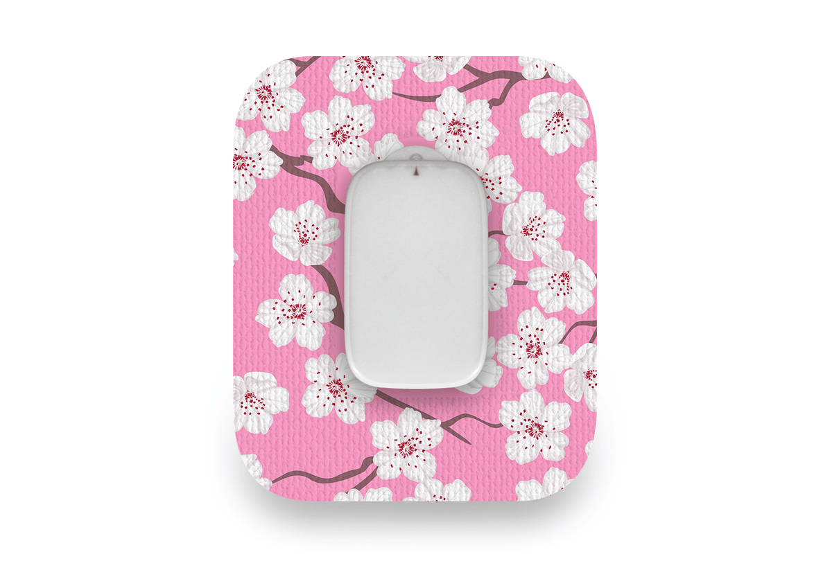 Pink Blossom Patch - Medtrum CGM for Single diabetes supplies and insulin pumps